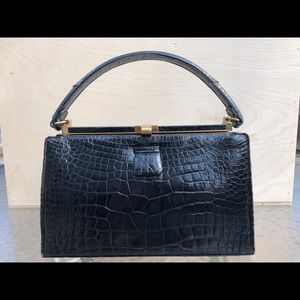 Saks Fifth Lucille de Paris Alligator Handbag